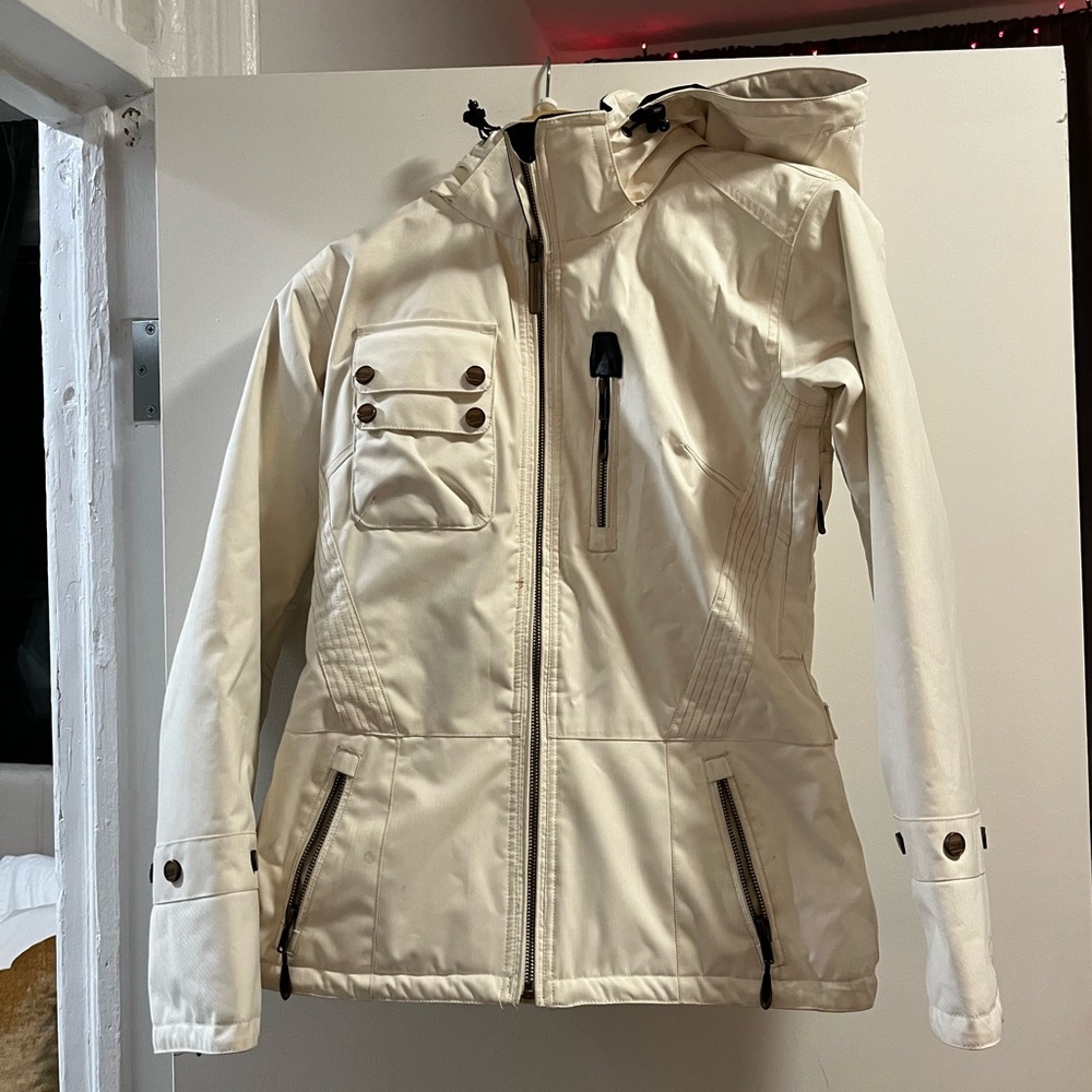 Obermeyer White Ski Jacket